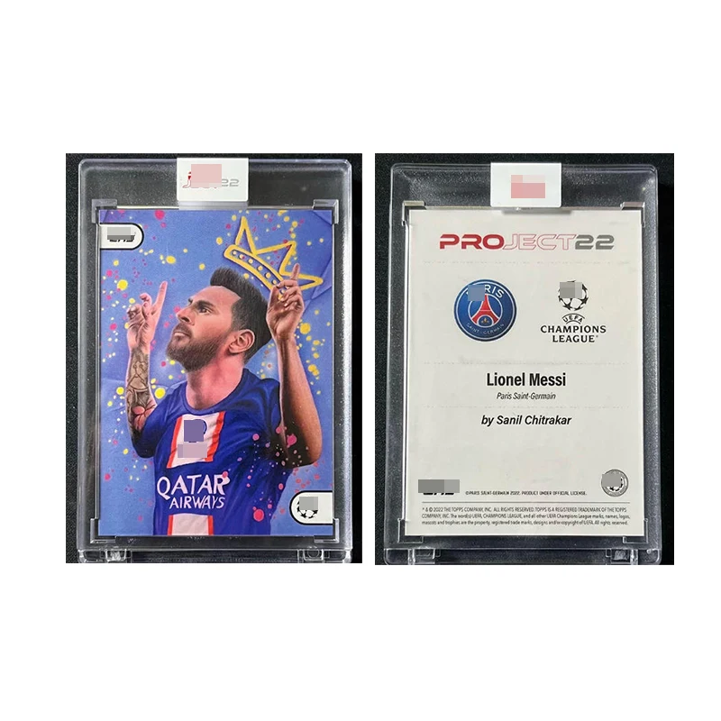 

Panini Sports Trading Cards Sealed Cards Messi Kylian Mbappe Cristiano Ronaldo Collectible Cards Christmas Birthday Gifts Toys