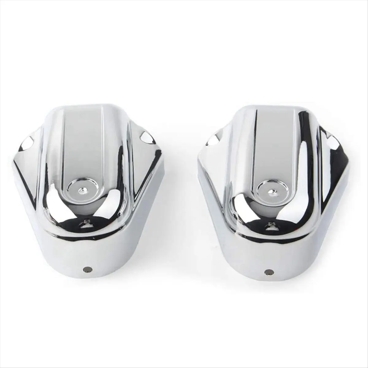 T37C Motorcycle Bar Shield Rear Wheel Axle Covers Swingarm Cap for Harley Softail FLSTC FLSTN Custom 2008-2017