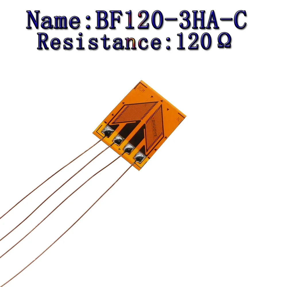 10pcs BF120-3HA-C Weighing Sensor STRAIN GAUGE High-precision Resistance Type120 Ohm Half Bridge Measuring Torque Strain Gauges