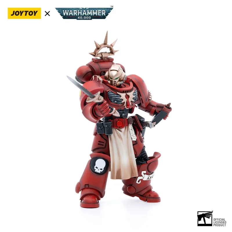 Joytoy Warhammer 40K หุ่นแอ็กชัน1/18เลือดเทวดาชุดทหารผ่านศึกอะนิเมะโมเดลเคลื่อนย้ายได้ของขวัญเด็กผู้ชาย