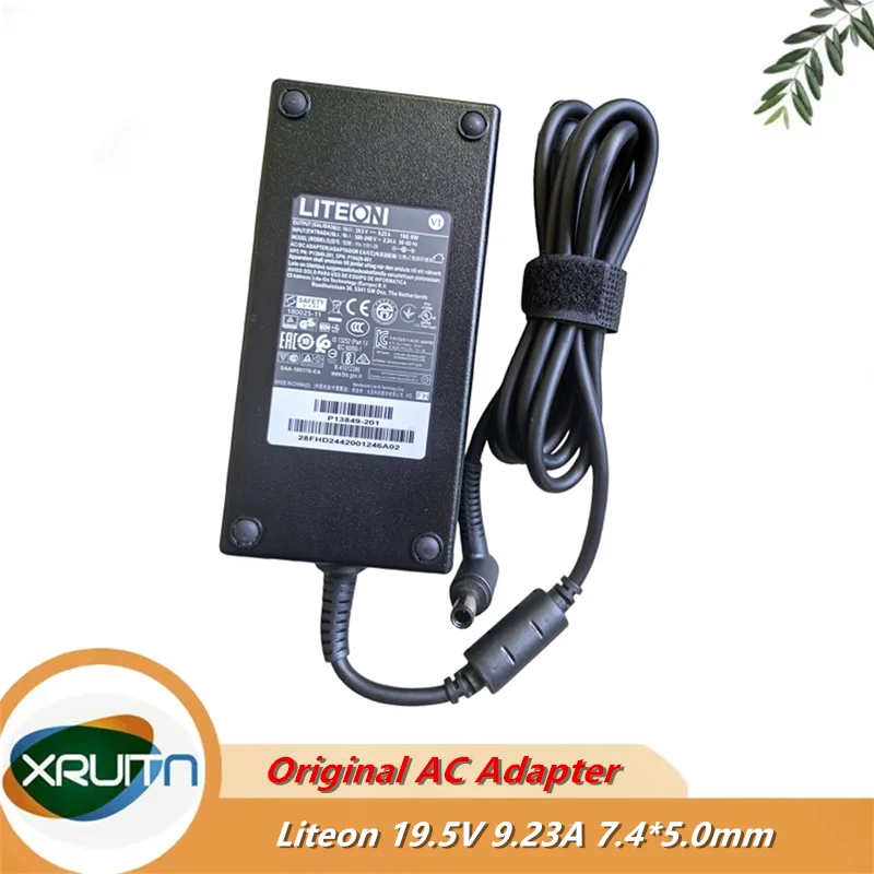 Genuino LITEON 19,5 V 9.23A 180W 7,4mm * 5,0mm Pin PA-1181-28 P13849-201 cargador adaptador de CA para HPE ProLiant MicroServer Gen10 Plus