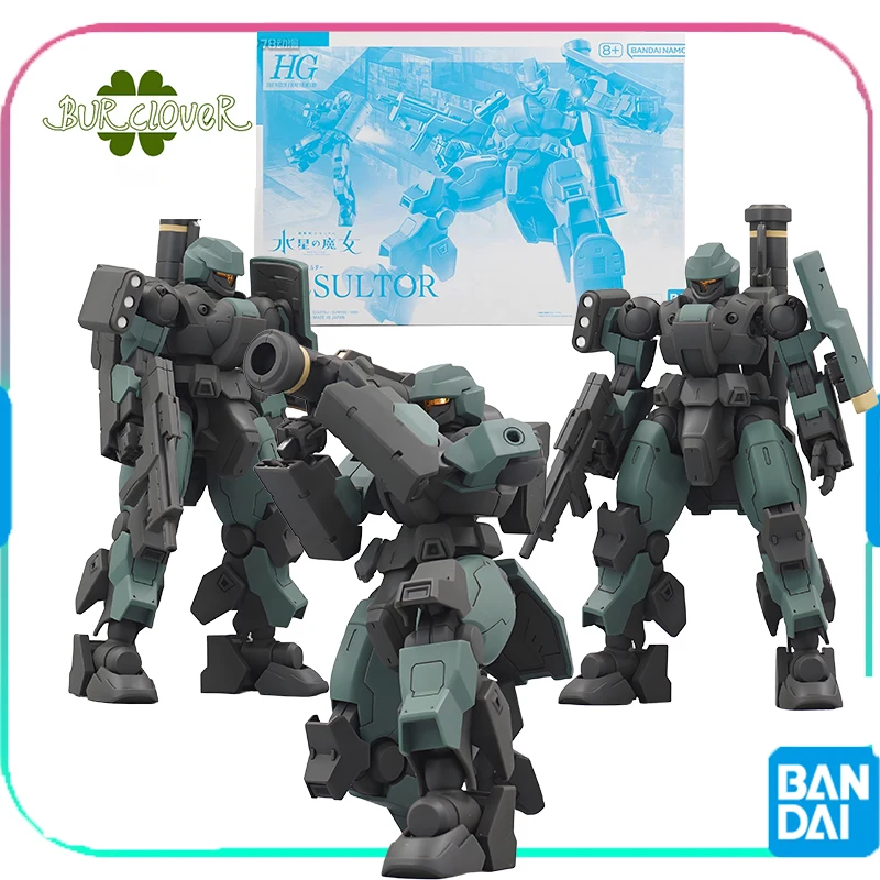 

Bandai Original GUNDAM HG Series The Witch from Mercury DESULTOR Anime Action Figure Assembly Model Toys Collectible Model