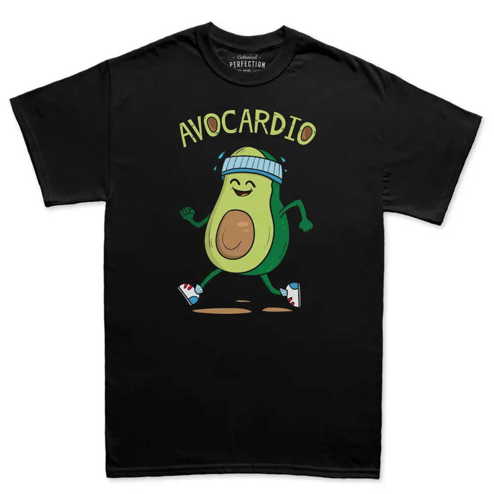 Avocardio Fitness Funny T Shirts for Men - Comfortable Novelty Gifts for Guys