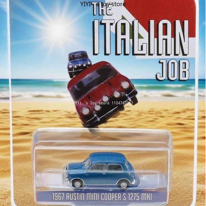 

GreenLight 1/64 1967 Austin Mini Cooper Model Car, Alloy Car Model, High-end Decoration, Car Children's Toy 29A20