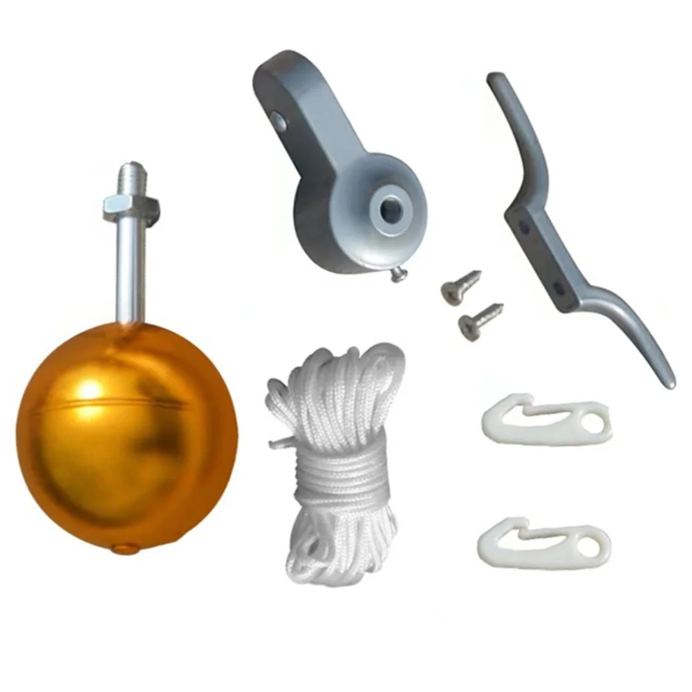 Flagpole Flagpole Accessory Kit Flagpole Hardware Kit Cast Aluminum Deluxe Aluminum Gold Ball For Flag Raising And Lowering