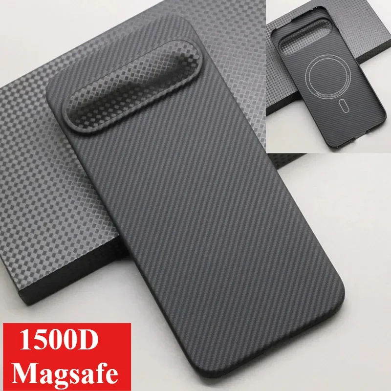 

Высококачественный деловой магнитный чехол из углеродного волокна для Google Pixel 10 Pro XL 9 Pro XL Magsafe Case 600D Ультратонкий защитный чехол