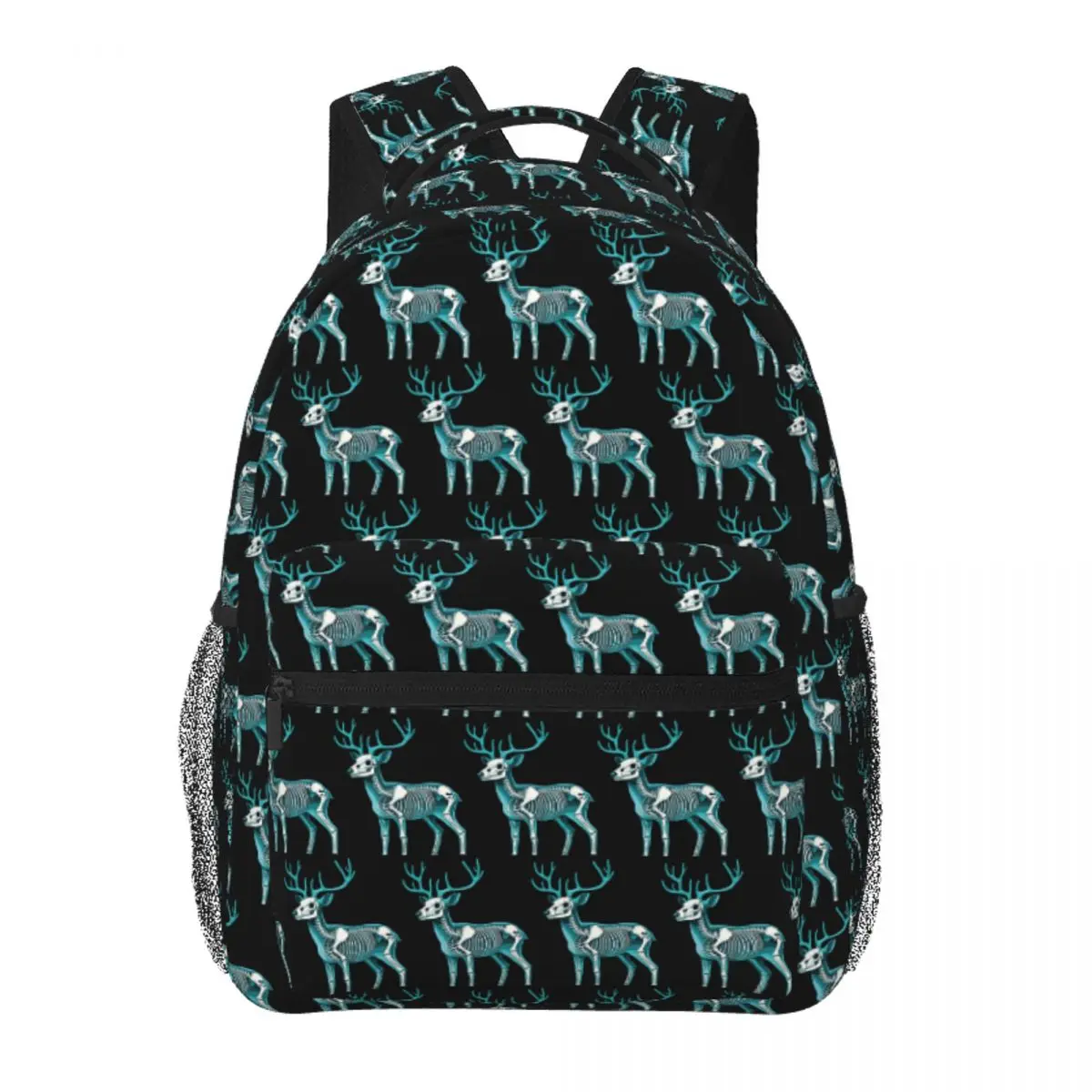 

X-ray Reindeer Body Anatomy Radiography Skeleton Backpack Student BookBag Kids School Bag Laptop Shoulder Bags for Boys Girls
