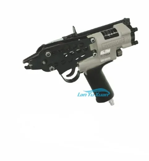 

C-760A pneumatic hog ring gun for spring mattress and animal cage