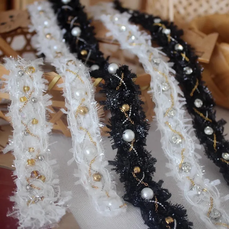 Beaded Chain Lace C… - image