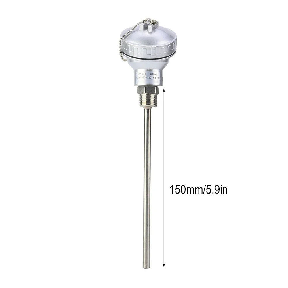 RTD PT100 Temperature Sensor Probe 1/2\