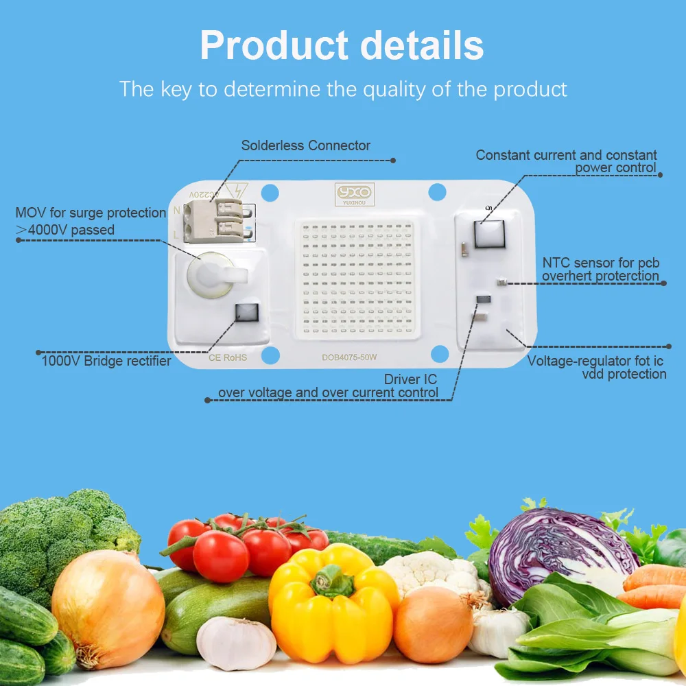 220v 50w led uv de alta potência 395nm lâmpada uv chip magnético grânulo diodo lâmpada fluorescente para cura da impressora