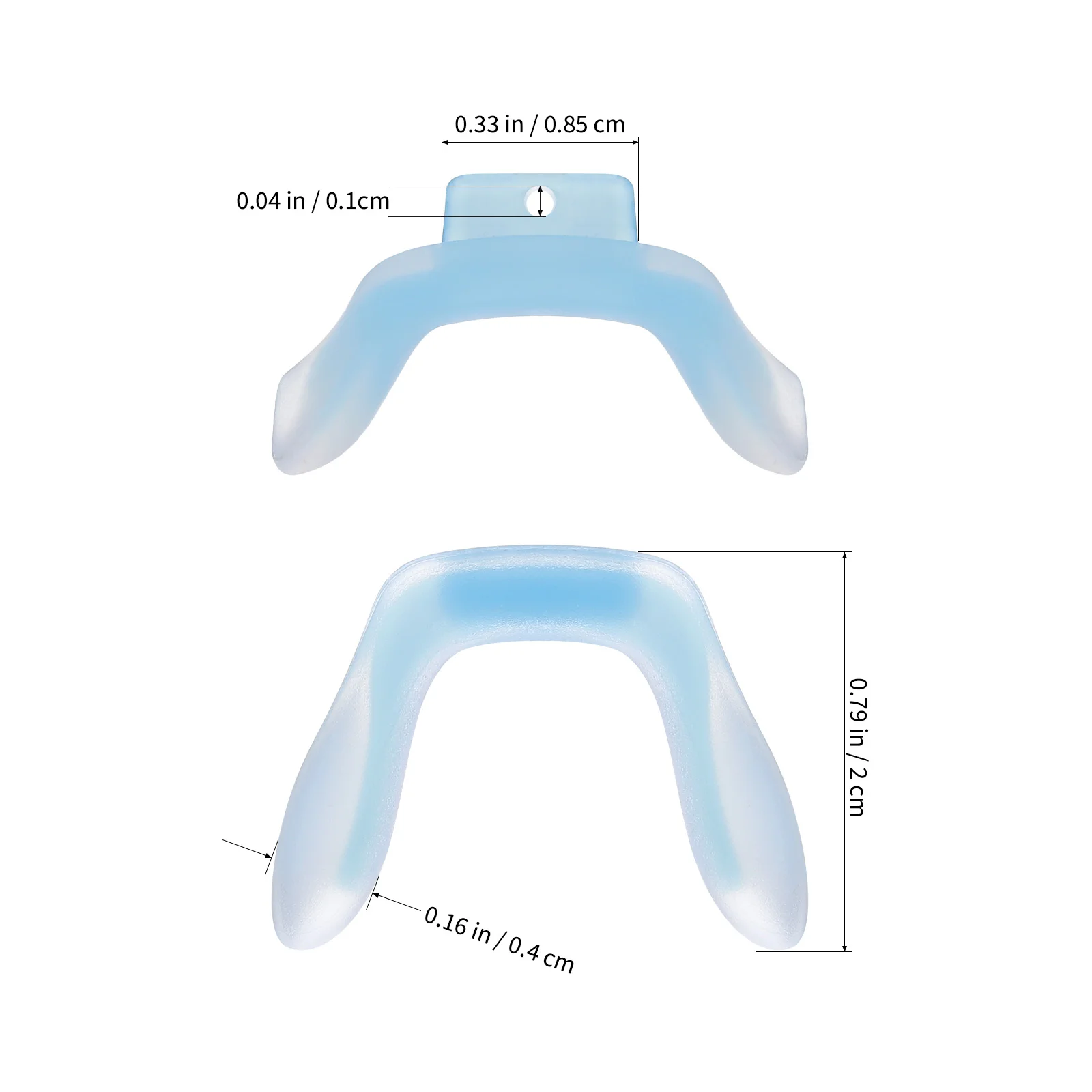 Almohadillas de repuesto para gafas de piezas, soporte para puente nasal, Protector unido, accesorios para gafas, 3 uds.