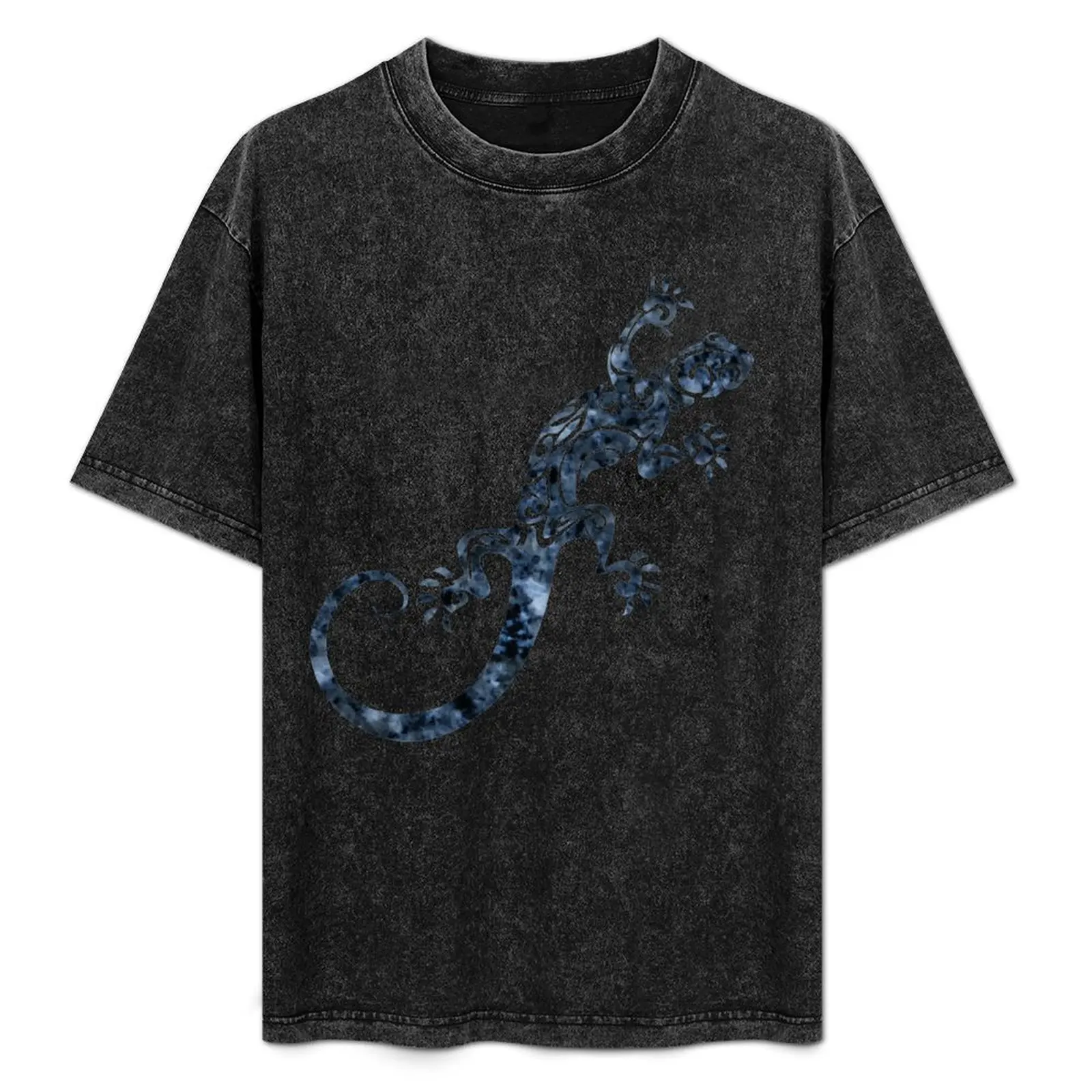 

Tribal Iguana T-Shirt Work Utility Short Sleeve Shirt