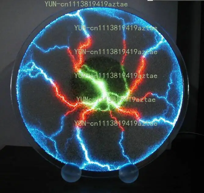 8/10/12/16 Inch Three-Color Sparkle Disc Ion Ball: Luminous Disc, Luminous Ball, Static Electricity Ball, Teaching Instrument.