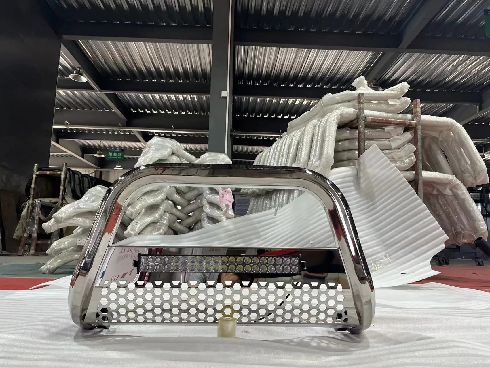 4WD 4x4 Off-road Accessoires Rvs Voorbumper Bull Bar voor Hilux Nissan Navara Ford Ranger D-MAXcustom