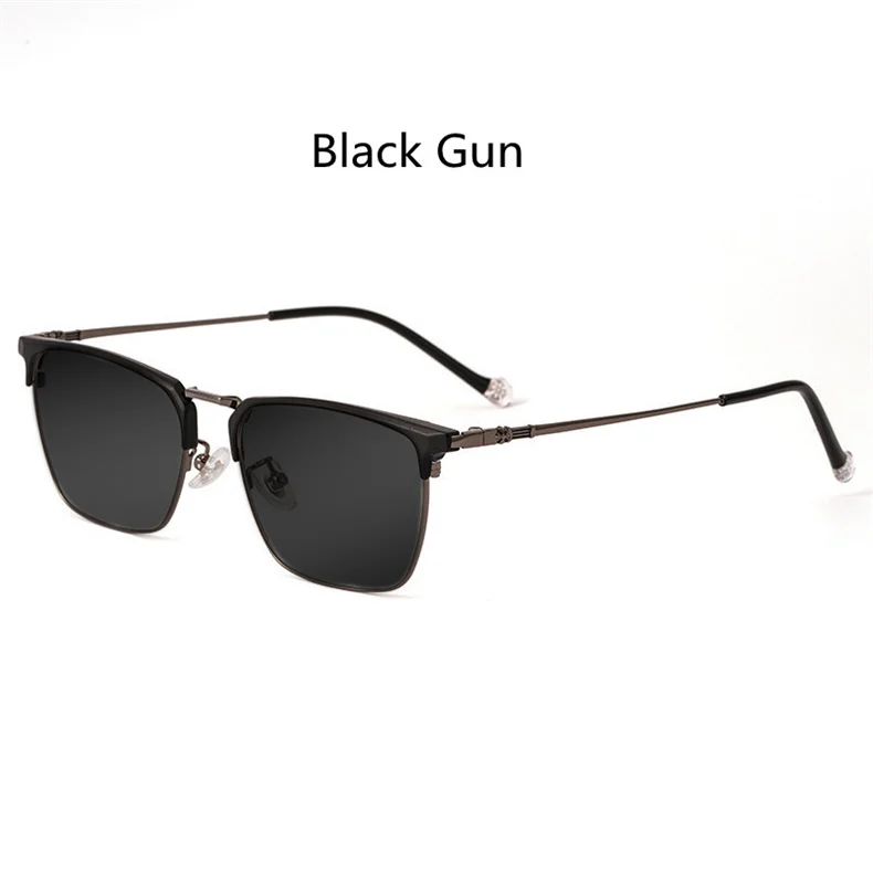 LOERHUNAR Ultraleichte Myopie-Sonnenbrille aus reinem Titan für Herren, Retro-Stil, Business, Fahren, Angeln, Outdoor, Reisen, Sonnenschutzbrille – Detail 13