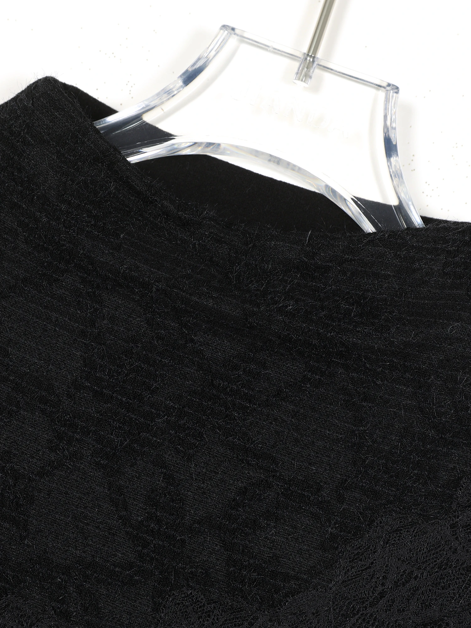 Camada Base Térmica com Detalhes em Renda e Forro de Lã, Ajuste Slim, Versátil para Outono e Inverno da Qianyu Laila