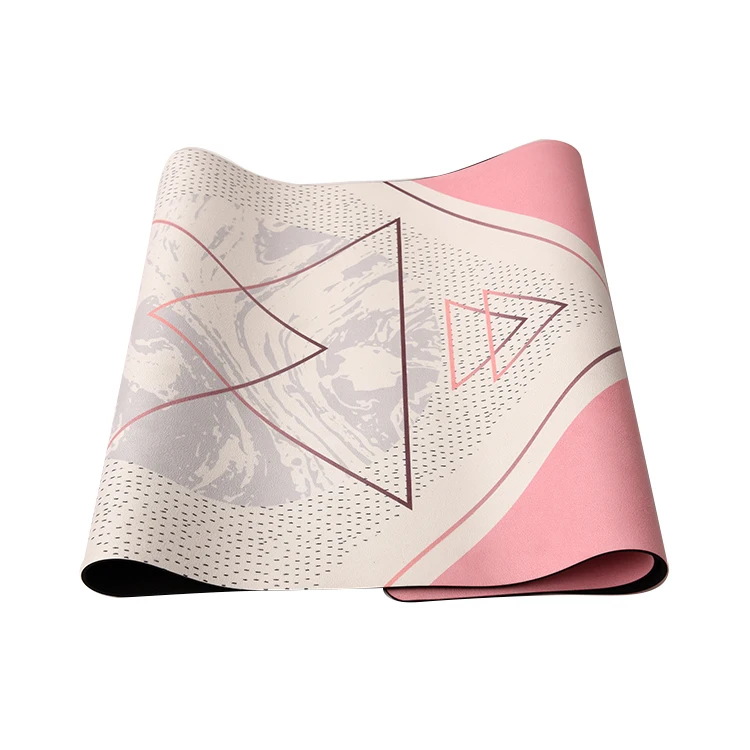 

High Quality Yoga Mat Custom Eco Friendly Luxury Natural Rubber Suede Yoga Mats