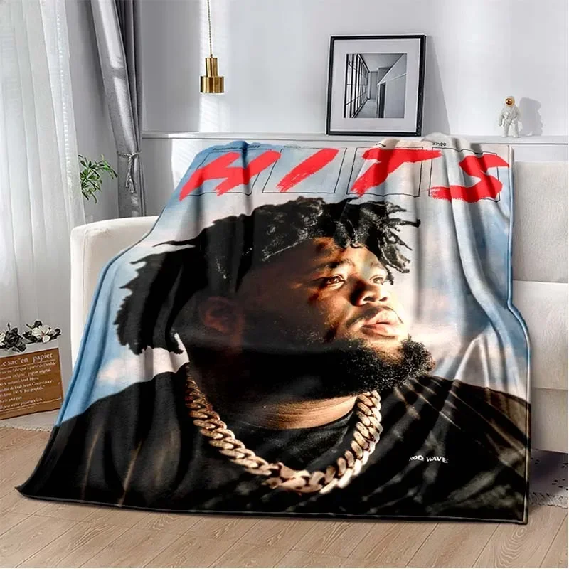 Hip Hop Rapper R-Rod Wave Blanket For All Season,Warm and Soft Blanket  For Couch Sofa Office Home Travel Camping Birthday Gift