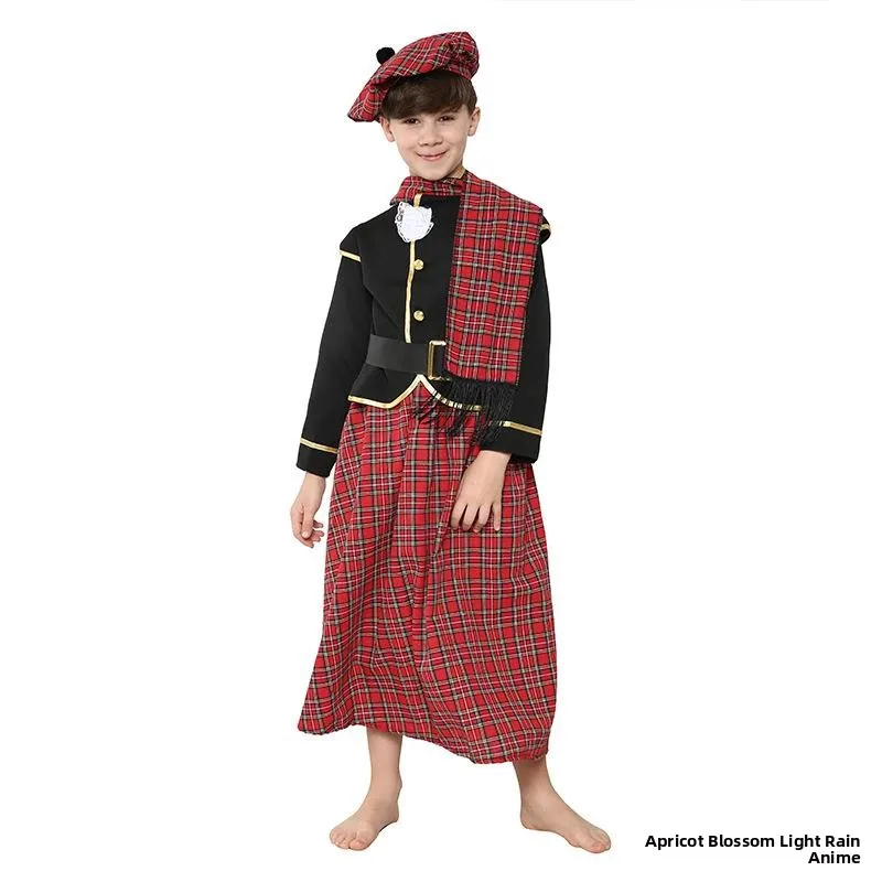 

Children's Ethnic Costume i Boy Exotic Festival Performance Stage ow Outfit loween Par Traditional Cultural App...