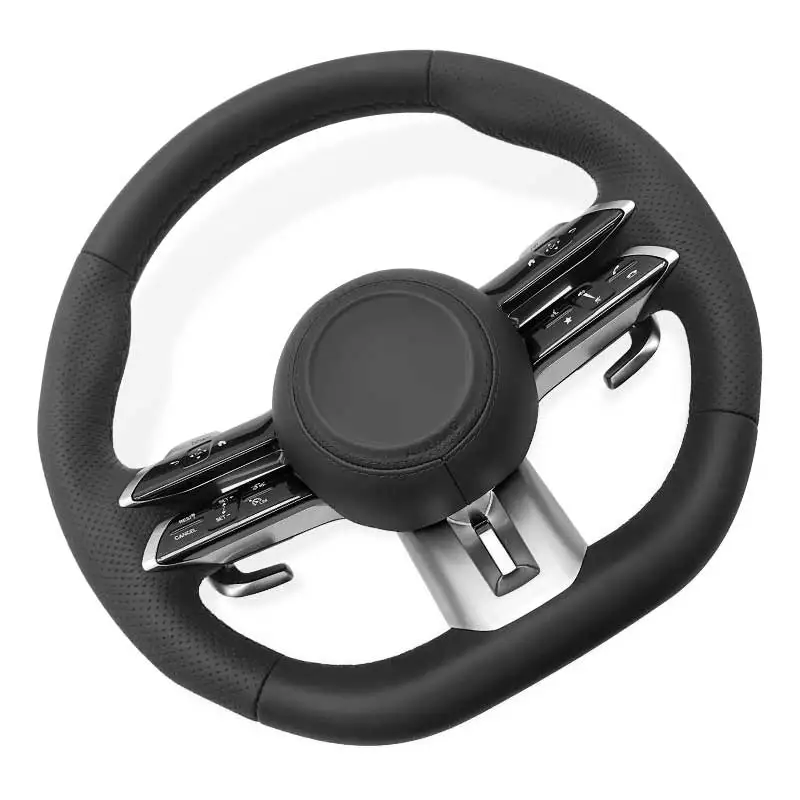 

Car Steering Wheel for Mercedes Benz AMG CLA GLC GLB GLS GLE W118 W204 W205 W212 W213 W221 W222 E63 E63S E63 S63 C63 CLS63 G63