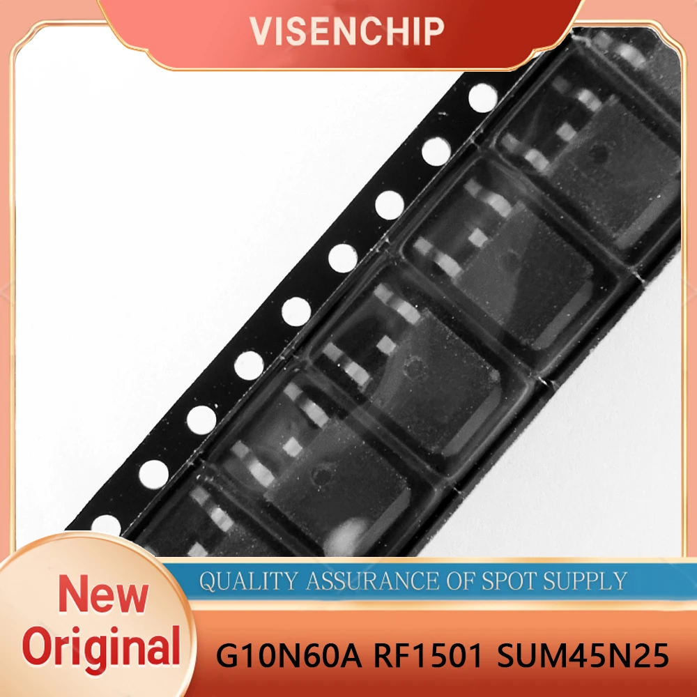 10pieces New G10N60A RF1501 SUM45N25 SGB10N60A RF1501NS3S SUM45N25-58 TO-263