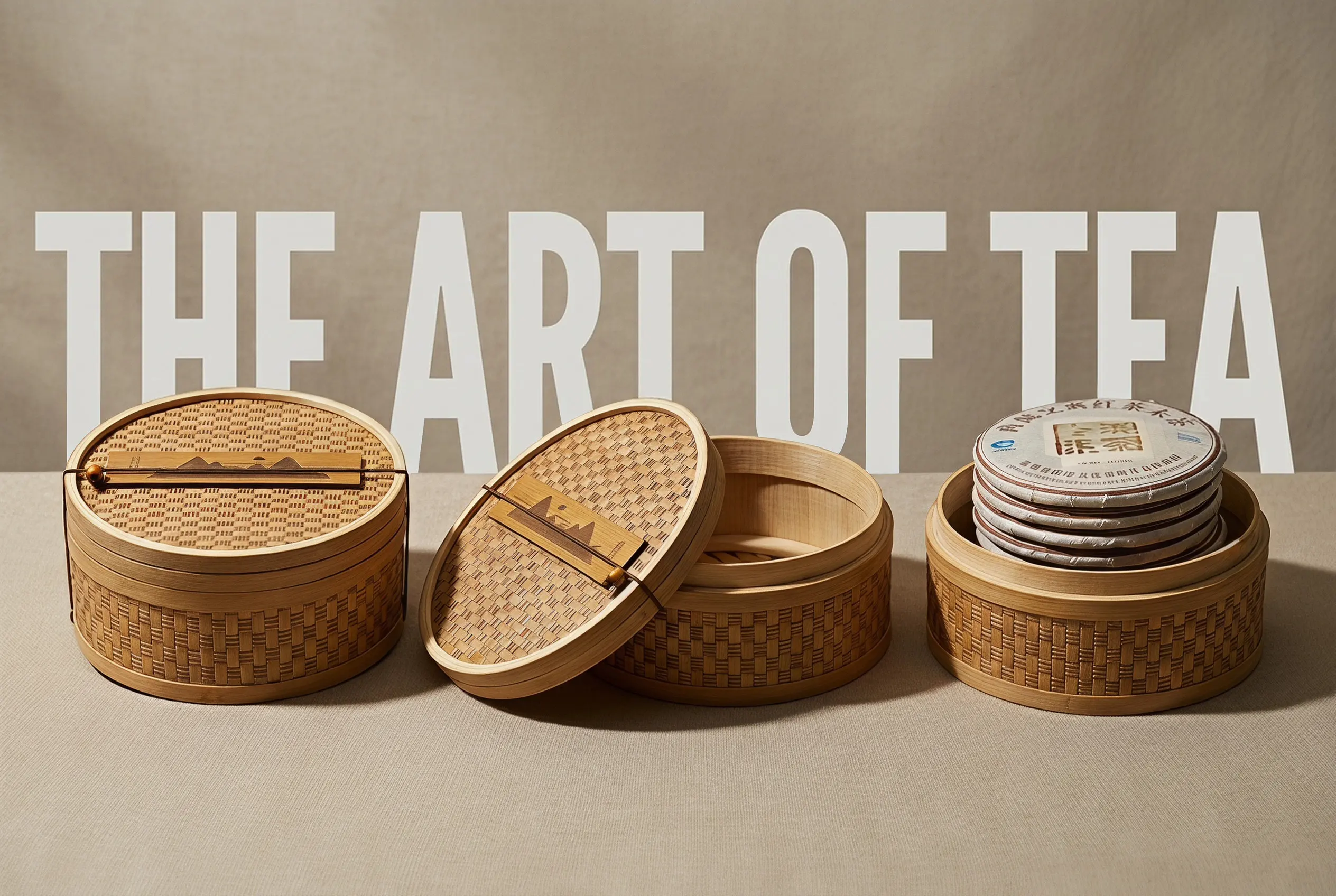 1Pcs Multi-Function Bamboo Tea Box Premium Material Elegant Retro Style Brick Tea Storage Container Smooth Finish Gift