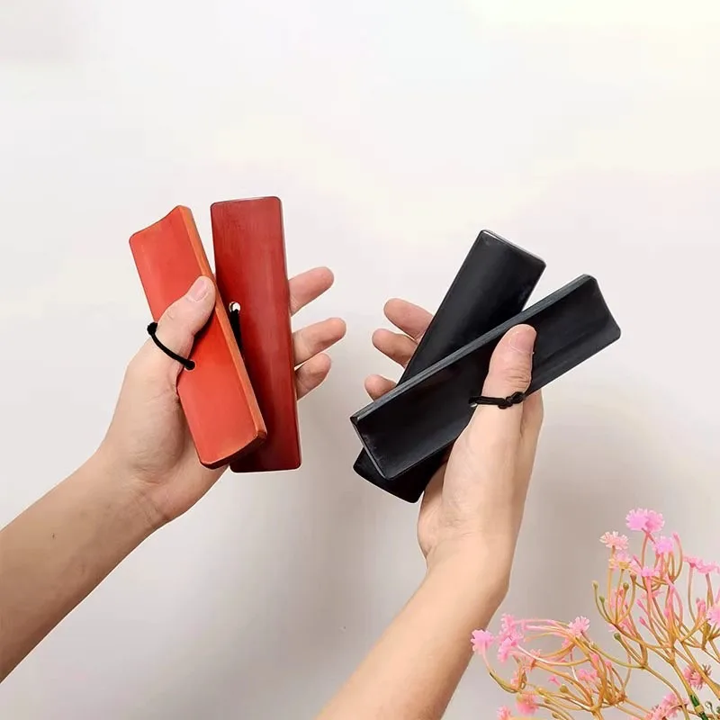 

Traditional Chinese Kuaiban Handmade Bamboo Kuaiban Folk Crosstalk Beginner Practice Board Professional Percussion Instruments