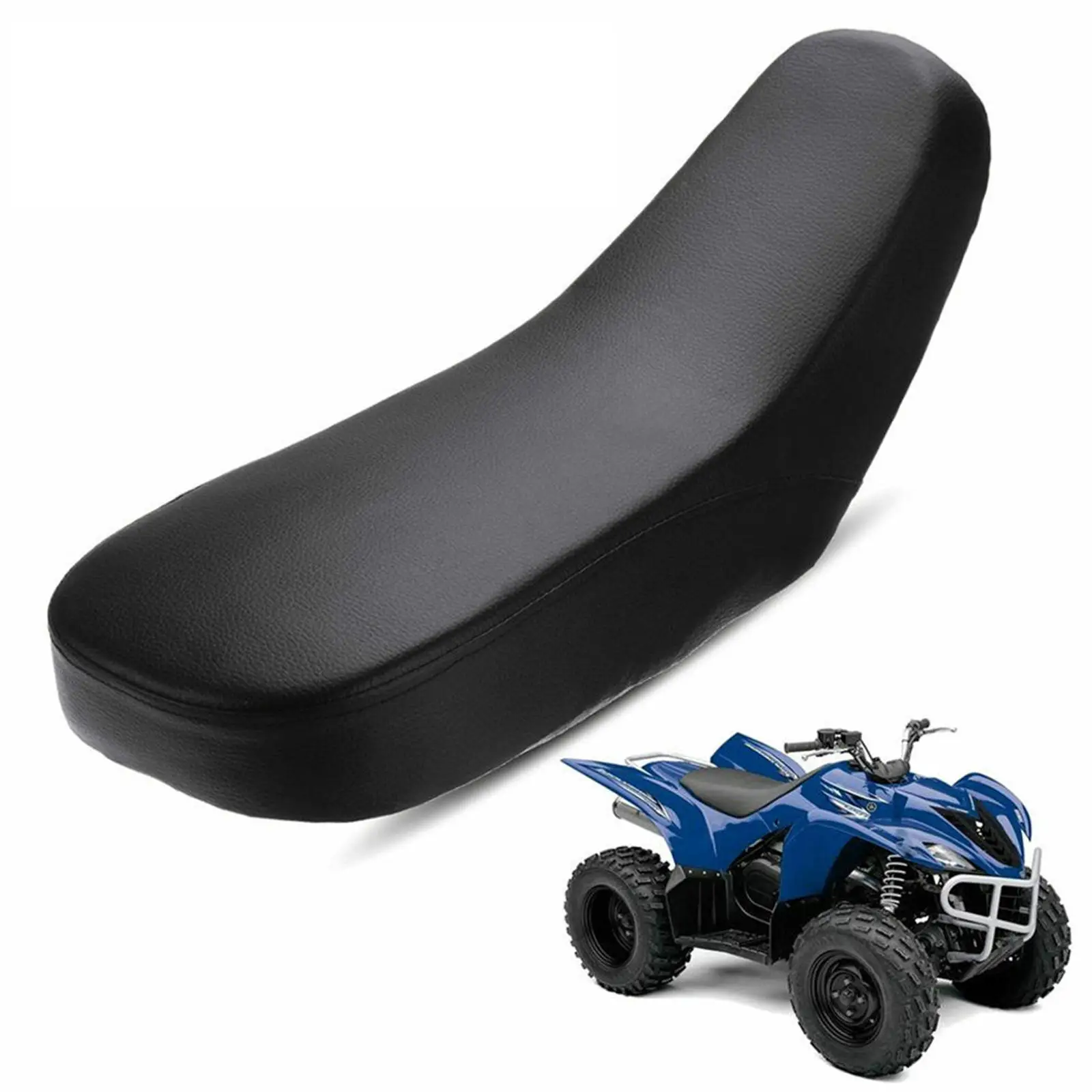

Durable Plastic Leather ATV Quad Bike Seat Replacement Pad for Kids Youth 50cc to 110cc Off Road Vehicle