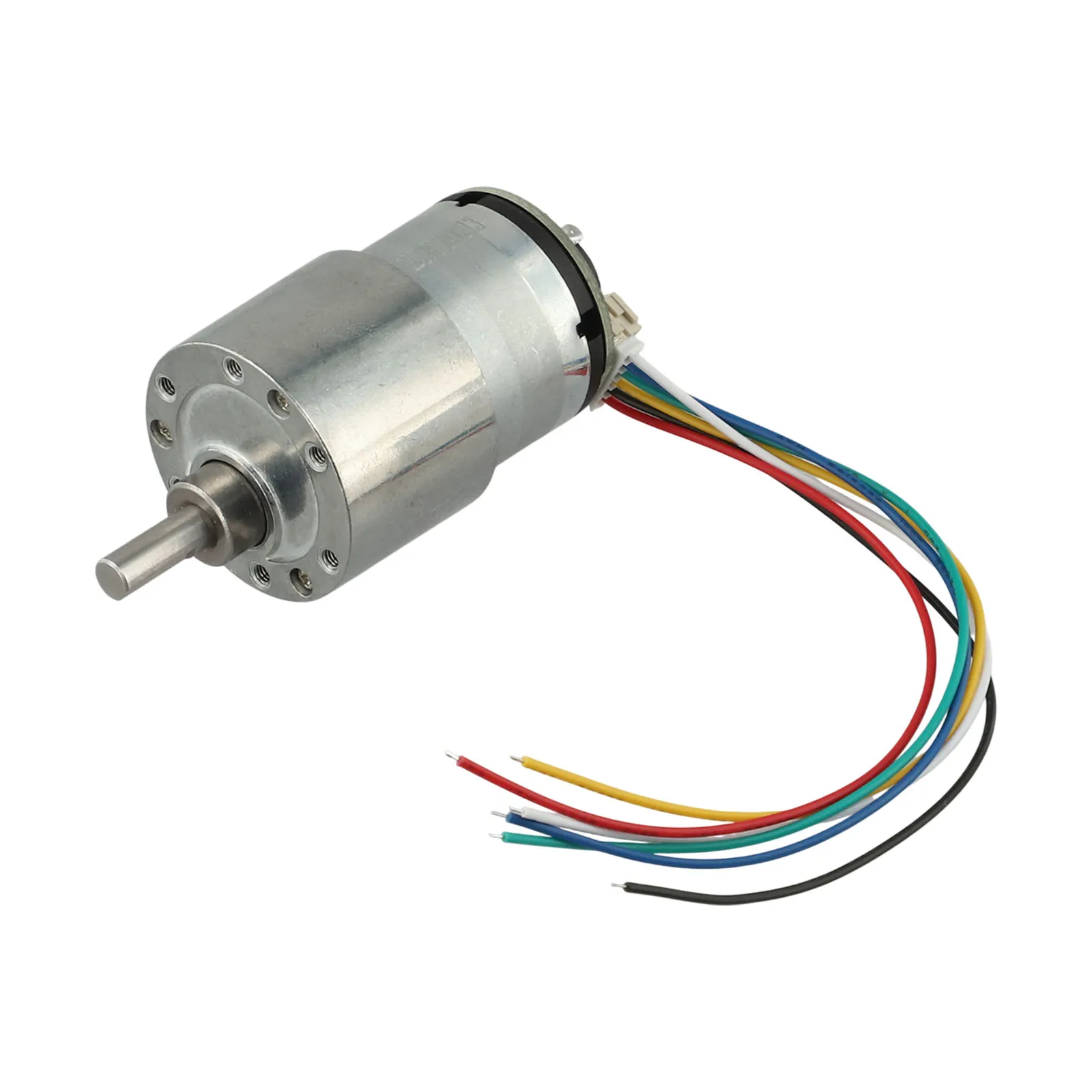 Untuk Proyek DIY Motor DC12V Motor Roda Gigi Tugas Berat Masa Pakai Berkepanjangan Penyesuaian Kecepatan Konstruksi Kuat