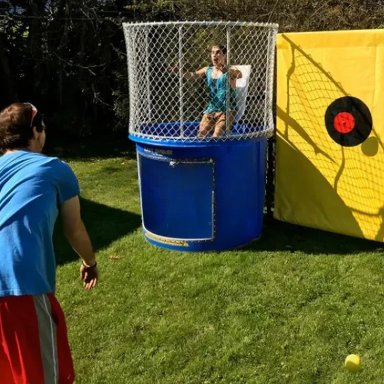 Rides Dunking Carnival Inflatable Water Splash Park Party Adult Dunk Tank Cheap And Fine