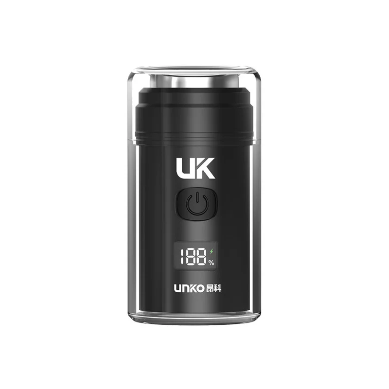 Rasoir électrique Portable pour hommes, Rechargeable, affichage numérique Led, humide et sec, étanche, chargement de voiture, rasoir pour barbe