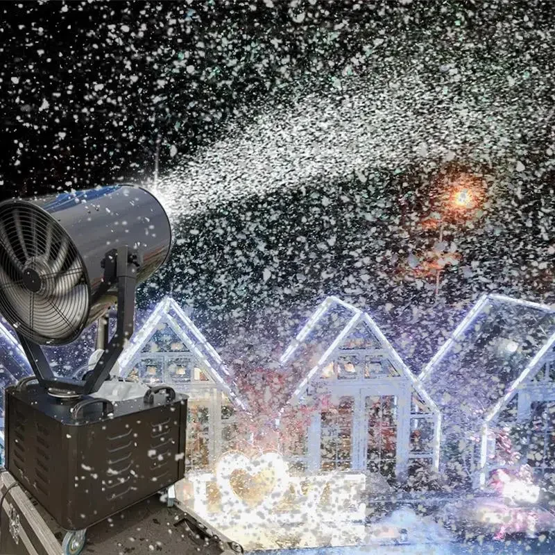 

4000W Snowmaking Machine Large Snowflake Machine Stage Simulation Snowspray Machine