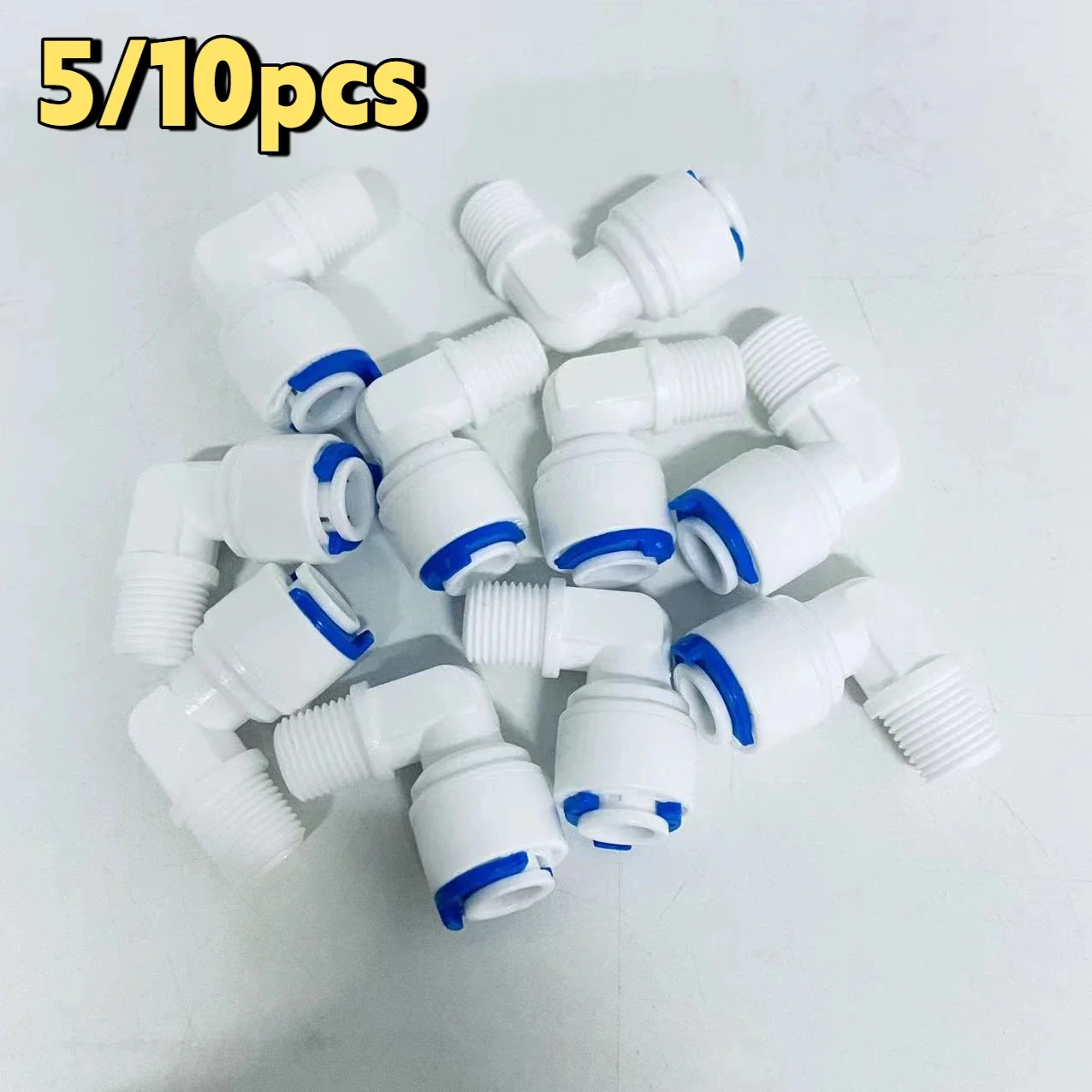 5/10Pcs Reverse Osmosis 1/8’’ to 1/4’’ Hose OD Tubing 1812 for RO Membrane Housing Water Purifier Aquarium Connector Accessories