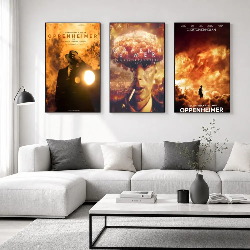Film-Oppenheimer Poster High-quality wall art posters, suitable for home offices, bedrooms, and living rooms.