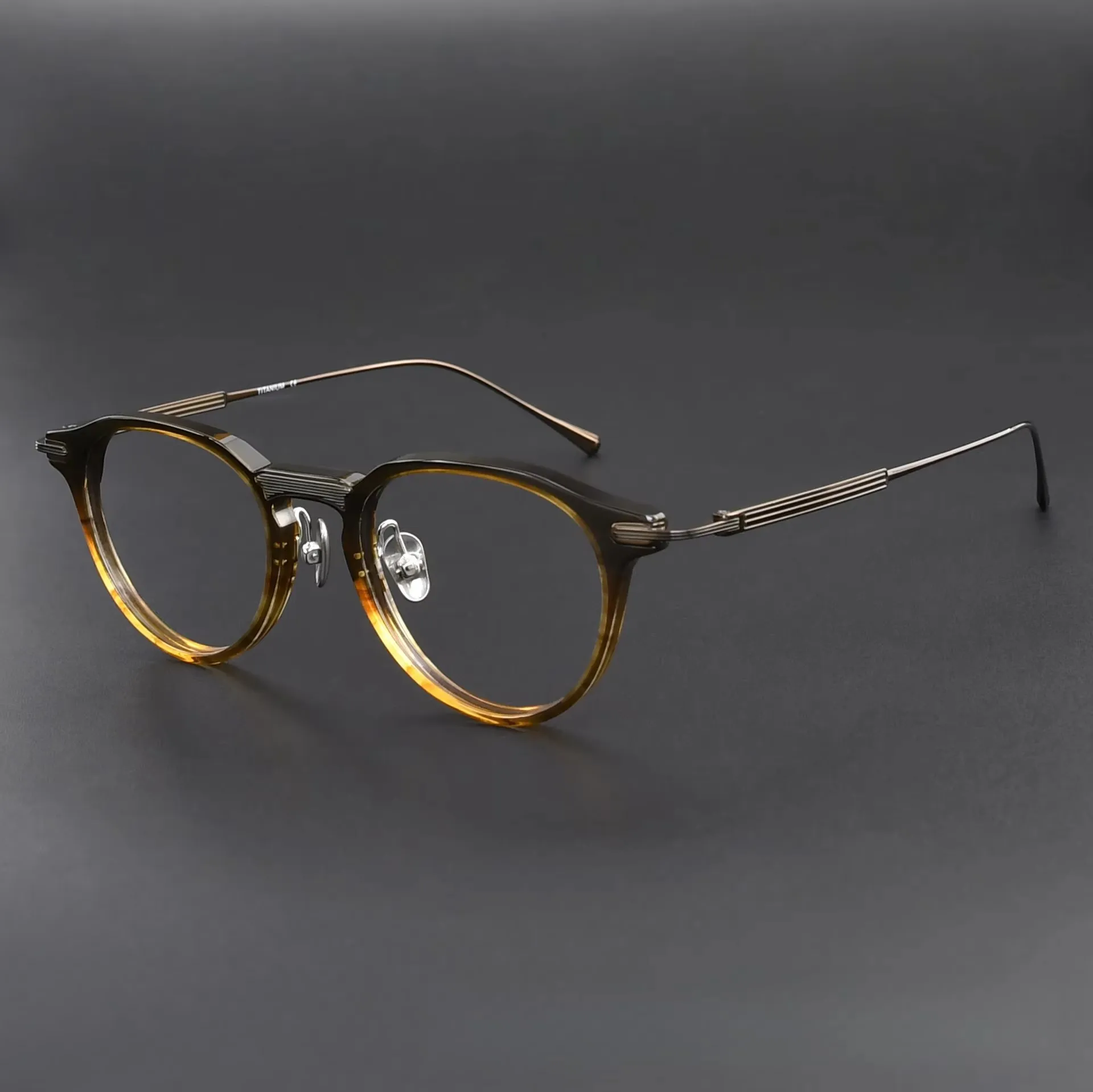2026 Ацетат Титан Модные Удобные Оправы Для Очков Ретро Круглые Роскошные Оправы Для Очков Для Мужчин И Женщин