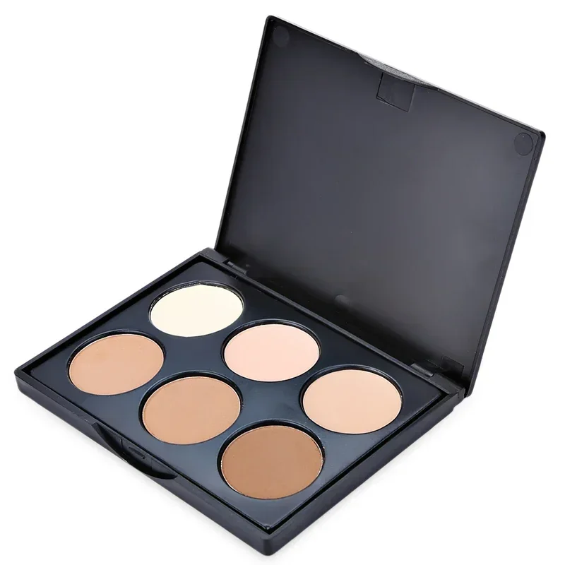 Gesicht Highlighter Pulver Palette Corrector Concealer Power Palette Contouring Highlighter Bronzer Make-Up Pulver