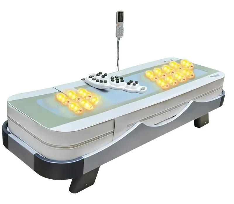 

Household Tepidity Therapy Bed Jade Massage Couch Electric Automatic Massage Health Care Bed