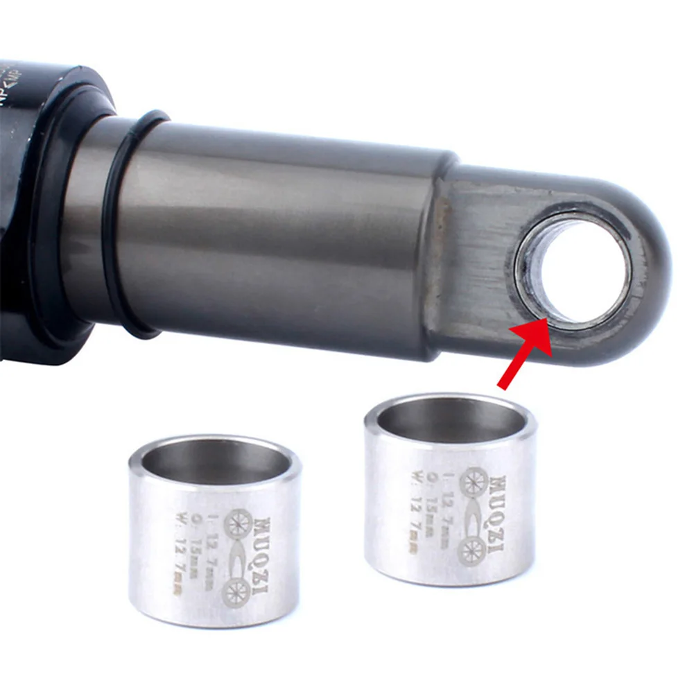 DU Bushing Bike Shock Absorber Self-lubricating Shock Absorber Stainless Bicycle Rear Bile CNC Processing  DU