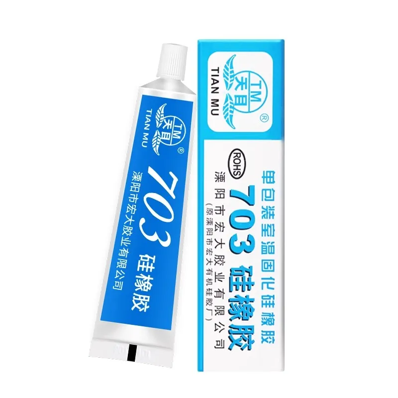 703 Silicone Rubber Electronic Sealing Glue High Pressure Arc Extinguishing Waterproof Insulation Components Fixed