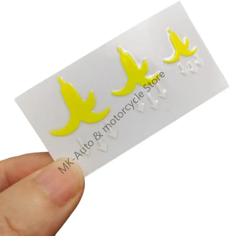 

F62F Высокая видимость отражающих выключателей транспортных средств наклейки на желтые водонепроницаемые наклейки для длительной