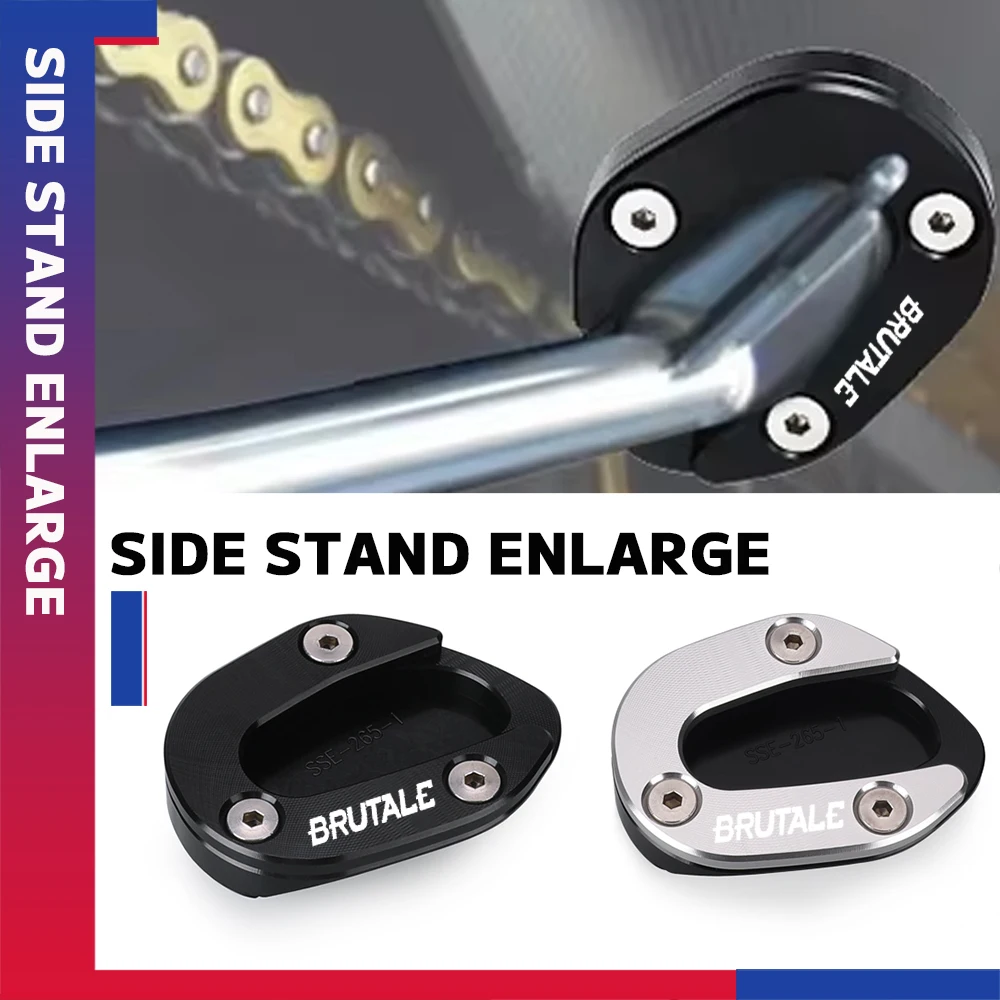 

Motorcycle For MV Agusta Brutale 800RR F41000R F4 RC Superveloce 800 Side Stand Enlarge Kickstand Enlarger Support Extension