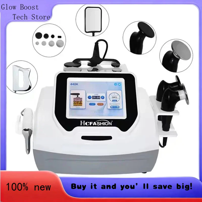 

Glow qINDIBA Spain Technology Устройства для ухода за лицом 448K Tecar Кавитационный уход за телом RET CET RF Slim Loss Be