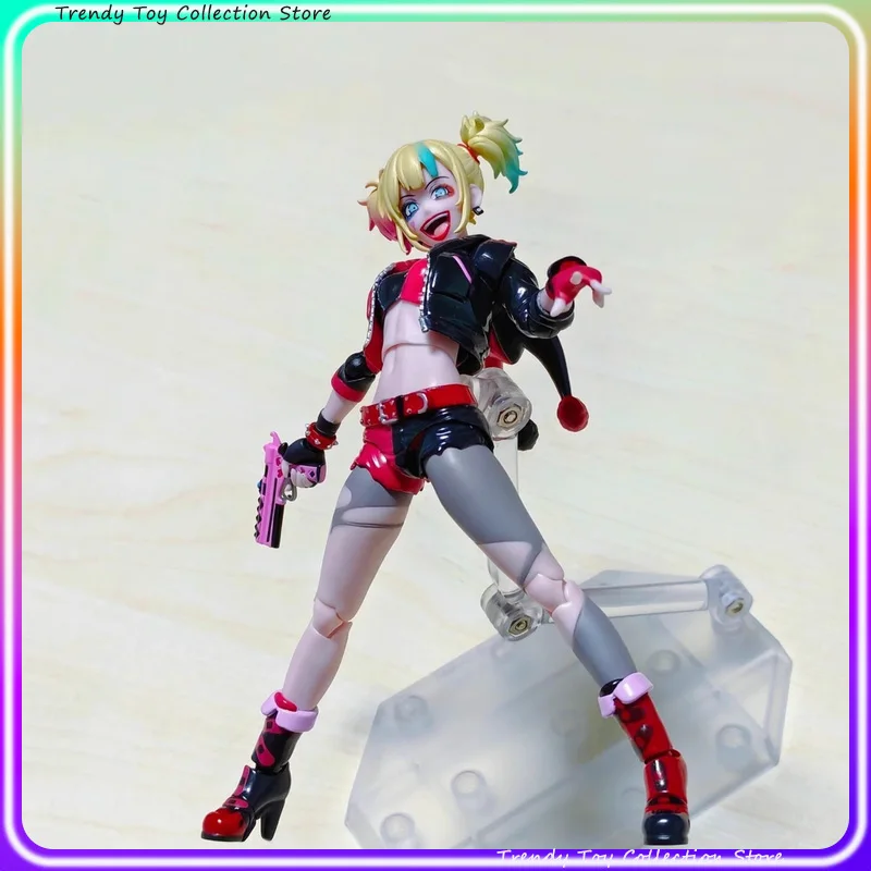 OFERTA KAIYODO Amazing Yamaguchi Revoltech Harley Quinn Escuadrón Suicida de Otro Mundo Figura de Acción Juguete Modelo Regalo