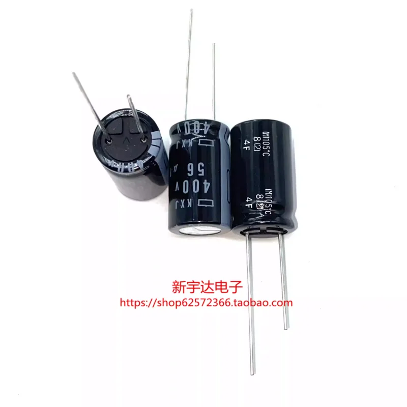 

10-100PCS 400V56UF 14.5X25 Black Diamond KXJ High Frequency Long Life 56UF400V Original Electrolytic Capacitor