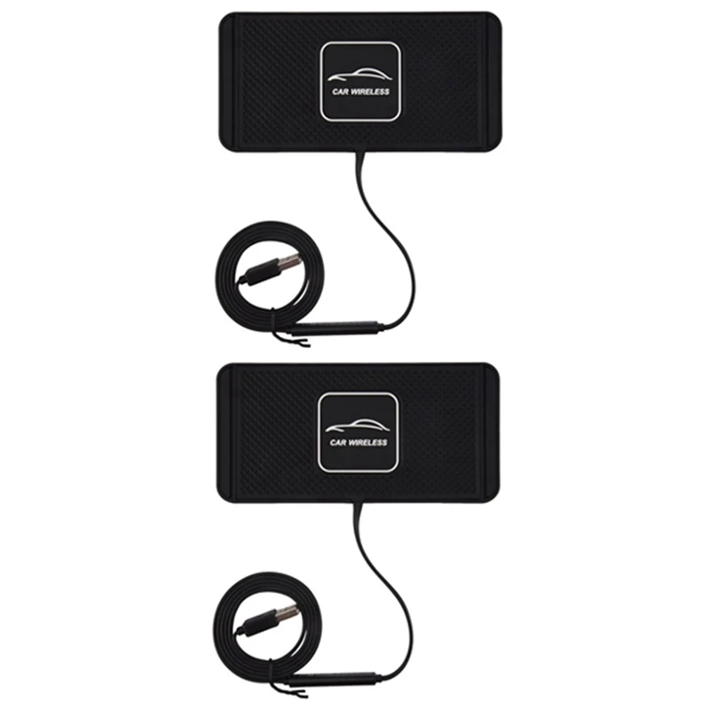 

5/7.5/10W C1 Car For Qi Wireless Charger Pad Fast Charging Dock Station Non-Slip Mat