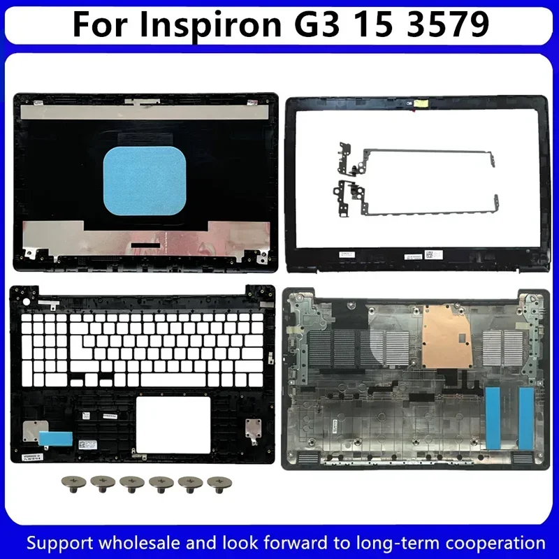 New For Dell Inspiron G3 3579 15PD 15PR 15GD LCD Back Cover A Shell 1WXP6 0DH3WT/ Front Bezel/ Hinges/ Palmrest/Bottom Case