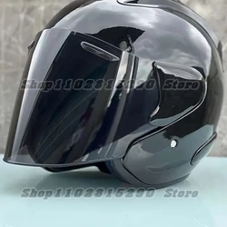 Ram5 Bright Black Half Helmet Men and Women Motorcycle Off-Road Summer Helmet Downhill Racing Mountain Cross Casco Capacete