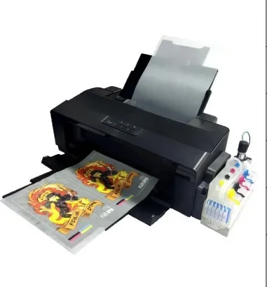 NEW DIY  white ink T-shirt Printing Machine A3+ A3 PET Film sublimation Transfer DTF Printer L1800