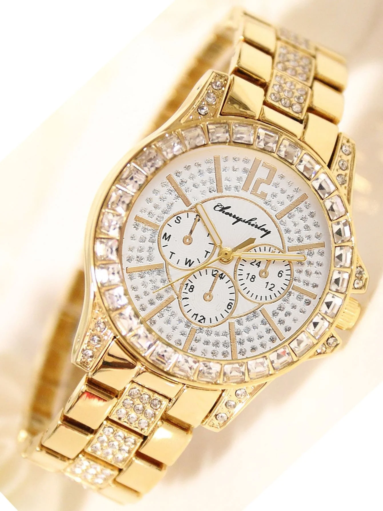 Luxury Fashion Women Quartz Watch Set Alloy Strap Ladies Wristwatch Alloy Bracelet Female Clock Reloj Mujer